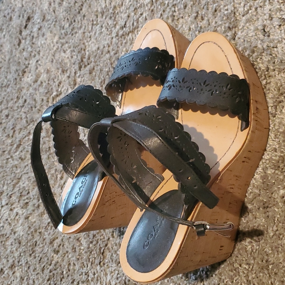Coach wedges